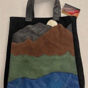 Colorful Landscape Tote Bag